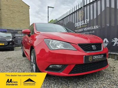 Used Seat Ibiza I-Tech 105 HP (77 kW) 2014 Red Coupe