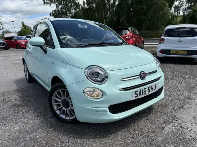 Used Fiat 500 Pop Star 69 HP (50 kW) 2016 Green Hatchback