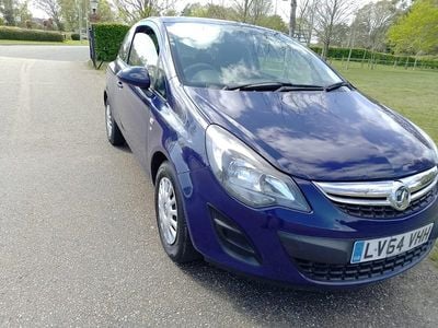 Begagnad Vauxhall Corsa S 2014 Blå Halvkombi