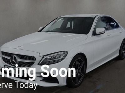Used Mercedes C300 AMG line 245 HP (180 kW) 2019 White Sedan
