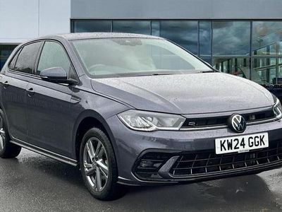 Grey Used 2024 VW Polo R-line Hatchback | £20,143 (Fair price)