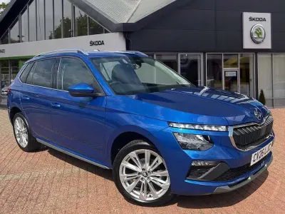 New Skoda Kamiq SE L 115 HP (84 kW) 2026 Race blue metallic SUV
