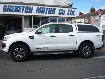 Used Ford Ranger Wildtrack 200 HP (147 kW) 2017 White Pickup