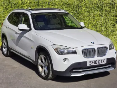 Used BMW X1 2010 White SUV