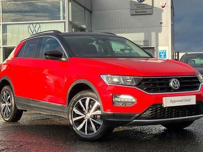 Red Used 2020 VW T-Roc Design SUV | £13,795 (Fair price)