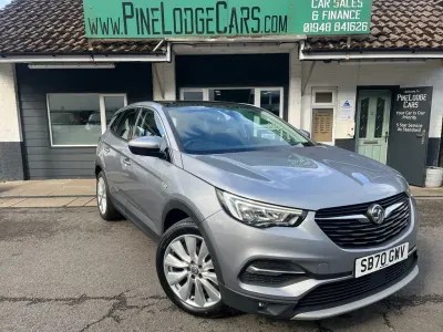 Used Vauxhall Grandland X Elite 130 HP (95 kW) 2020 Grey SUV