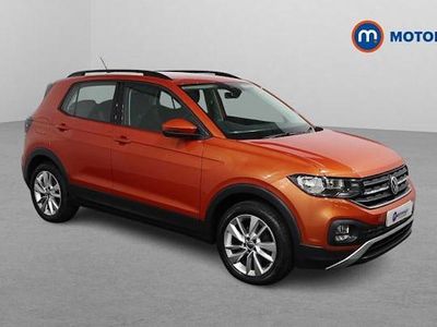 Orange Used 2022 VW T-Cross SE SUV | £14,449 (Fair price)