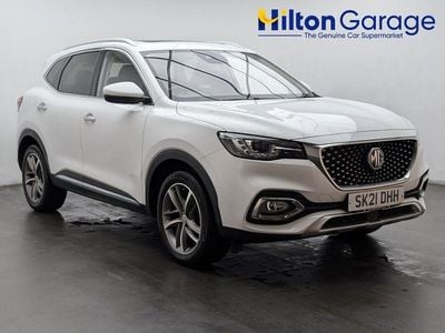 White Used 2021 MG HS Exclusive SUV | £12,350 (Fair price)