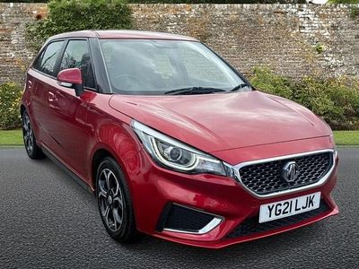 Used MG MG3 Exclusive 106 HP (77 kW) 2021 Red Hatchback