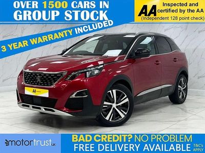 Used Peugeot 3008 GT-line 180 HP (132 kW) 2019 Red SUV
