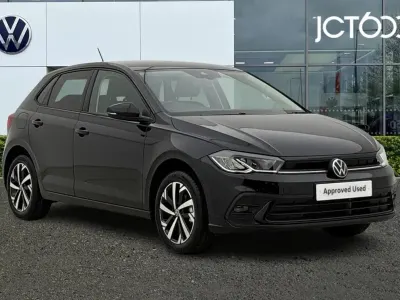 New VW Polo Match 94 HP (69 kW) 2026 Black Hatchback