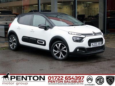 White Used 2022 Citroën C3 PureTech Hatchback | £9,990 (Fair price)