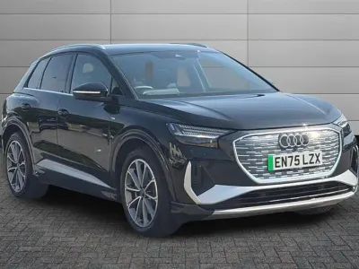 Used Audi Q4 e-tron S-Line 150 kW (204 HP) 2026 Mythos black SUV