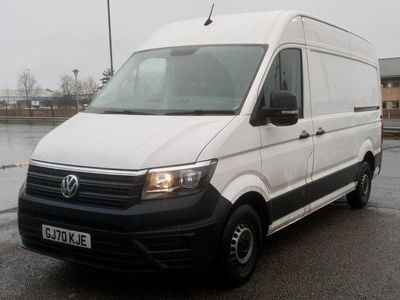 White Used 2020 VW Crafter Trendline Van | £8,950 (A bit pricey)