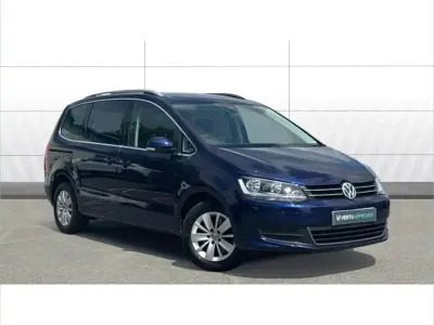 Used VW Sharan SE 150 HP (110 kW) 2021 Blue MPV