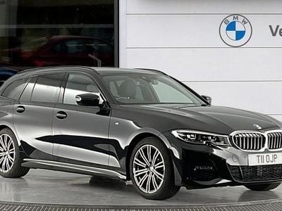 Used BMW 320 M Sport 184 HP (135 kW) 2021 Black Estate