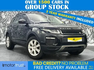 Used Land Rover Range Rover evoque SE 180 HP (132 kW) 2018 Black SUV