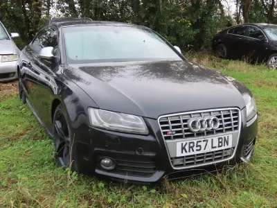 Used Audi S5 354 HP (260 kW) 2007 Black Coupe