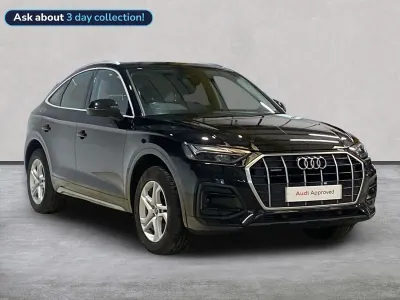 Used Audi Q5 Sportback Sport 265 HP (194 kW) 2022 Black SUV