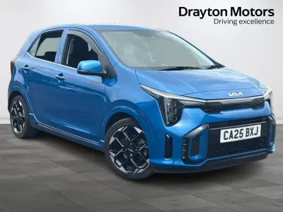 Used Kia Picanto GT-Line 62 HP (45 kW) 2025 Blue Hatchback