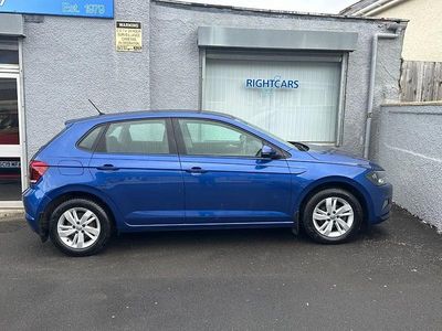 Used VW Polo SE 2019 Blue Hatchback