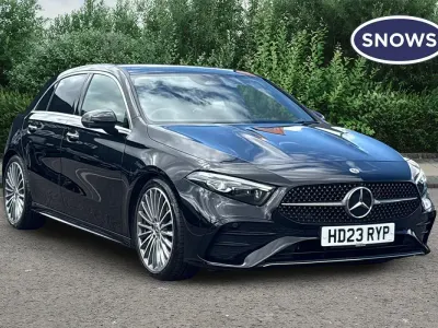 Used Mercedes A180 AMG line 136 HP (100 kW) 2023 Black