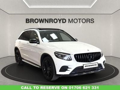 White Used 2017 Mercedes GLC350 AMG line SUV | £21,990 (Fair price)