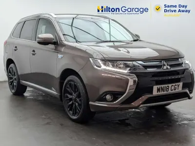 Used Mitsubishi Outlander P-HEV 2018 Brown SUV