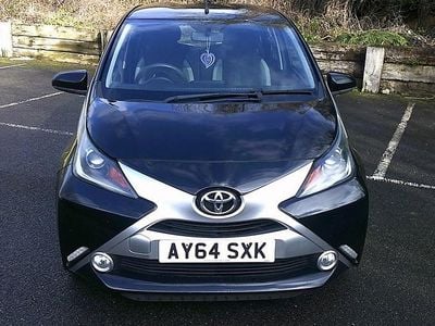 Used Toyota Aygo X-clusiv 68 HP (50 kW) 2014 Black Hatchback