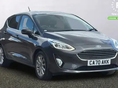 Used Ford Fiesta Titanium 125 HP (91 kW) 2021 Grey Hatchback