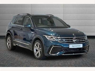 Used VW Tiguan R-line Edition 150 HP (110 kW) 2023 Blue SUV