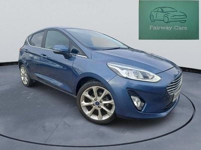 Used Ford Fiesta Titanium X 125 HP (91 kW) 2021 Blue Hatchback