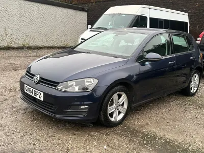 Used VW Golf VII Match 2014 Blue Hatchback