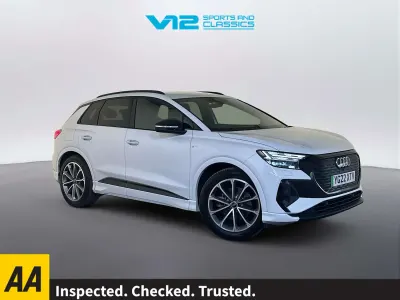 Used Audi Q4 e-tron Sport 125 kW (170 HP) 2022 White SUV
