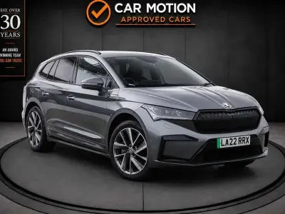 Used Skoda Enyaq iV SportLine 150 kW (204 HP) 2022 Grey SUV