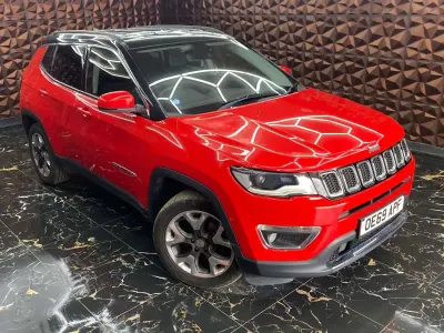 Used Jeep Compass Limited 2019 Red/black SUV
