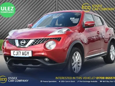Used Nissan Juke N-Connecta 110 HP (80 kW) 2017 Red SUV