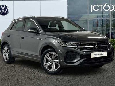 Begagnad VW T-Roc R-line 150 HK (110 kW) 2025 Grå SUV
