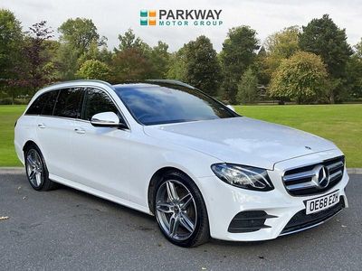 Used Mercedes E220 AMG Line Premium 2018 White Estate