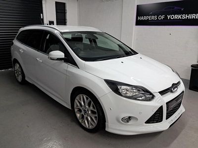 White Used 2014 Ford Focus Zetec Estate | £6,295 (A bit pricey)