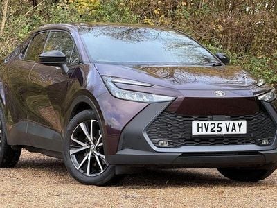 Deep amethyst Used 2025 Toyota C-HR Design SUV | £27,330 (A bit pricey)