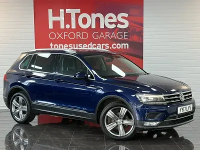 Used VW Tiguan SEL 150 HP (110 kW) 2017 Blue SUV