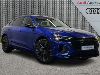 Used Audi Q8 e-tron Black Edition 300 kW (408 HP) 2023 Blue SUV