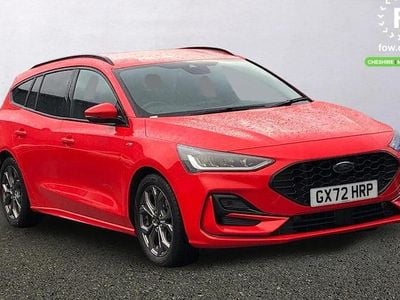 Red Used 2022 Ford Focus ST-Line Estate | £16,899 (Good price)