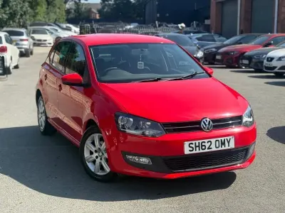Used VW Polo Match 85 HP (62 kW) 2012 Red Hatchback