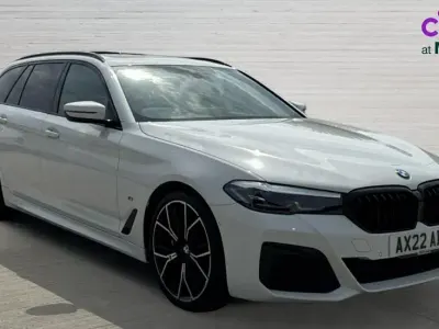 Used BMW 520 M Sport 184 HP (135 kW) 2022 White Sedan