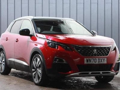 used Peugeot 3008 1.6 13.2KWH GT E-EAT 4WD EURO 6 (S/S) 5DR PLUG-IN HYBRID FROM 2020 FROM WESTON-SUPER-MARE (BS23 3YX) | SPOTICAR