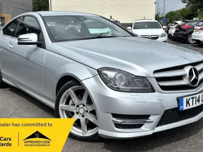 Used Mercedes C250 Sport Edition 2014 Silver Coupe