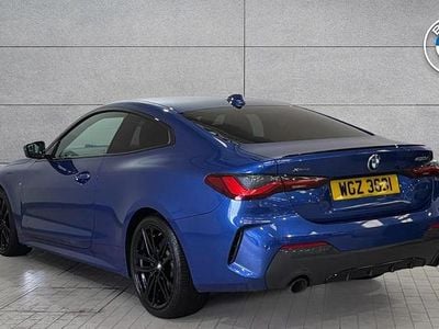 Used BMW 420 M Sport 190 HP (139 kW) 2021 Blue Coupe