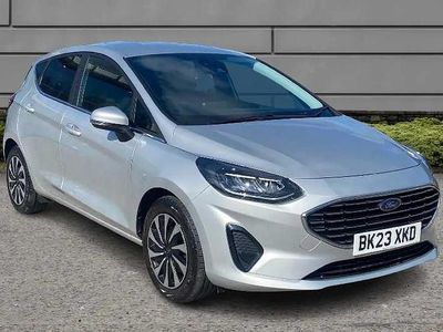 Used Ford Fiesta Titanium 99 HP (72 kW) 2023 Silver Hatchback